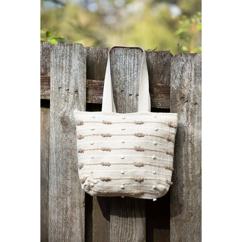 "Savannah" Cotton Shoulder Bag Extra Large